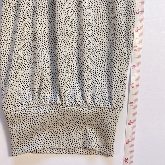 Adrianna Papell Flowing Mini Accordion Pleated Long Sleeve Blouse Tunic Size 2X - Picture 16 of 16